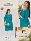 Aaradhya Vol 5 By Blue Hills 14 Kg Rayon With Embroidery Work Kurti Wholesalers In Delhi
